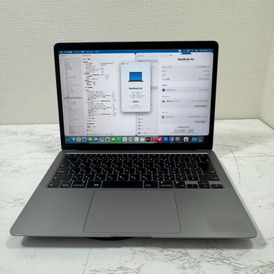 【良品】【初期不良1週間対応】MacBook Air 13インチ / 2020 / M1 / 16GB / 256GB 194120