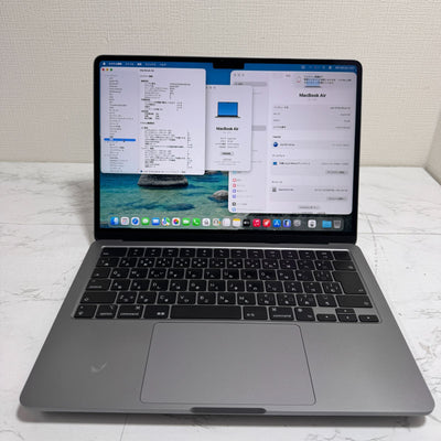 【凹み大あり】【初期不良1週間対応】MacBook Air 13インチ / 2022 / M2 / 16GB / 512GB 191450