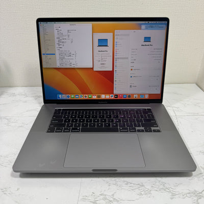【傷あり】【初期不良1週間対応】MacBook Pro 16インチ / 2019 / Core i9 9980HK / 32GB / 1TB 191351
