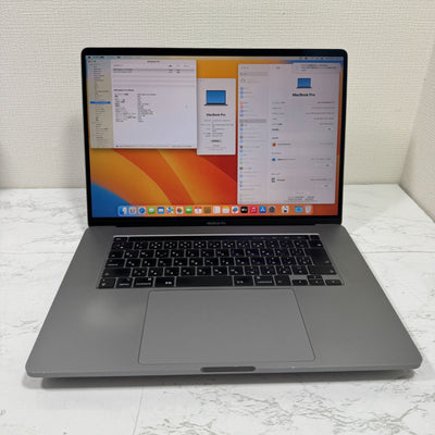 【傷あり】【初期不良1週間対応】MacBook Pro 16インチ / 2019 / Core i9 9980HK / 32GB / 1TB 191378