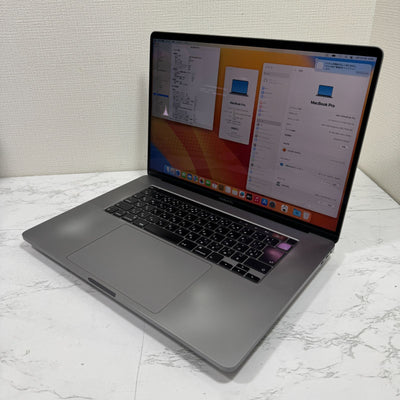 【良品】【初期不良1週間対応】MacBook Pro 16インチ / 2019 / Core i9 9980HK / 32GB / 1TB 191330