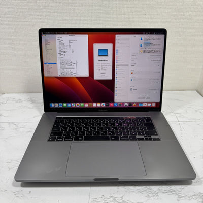 【美品】【初期不良1週間対応】MacBook Pro 16インチ / 2019 / Core i9 9980HK / 32GB / 1TB 191389