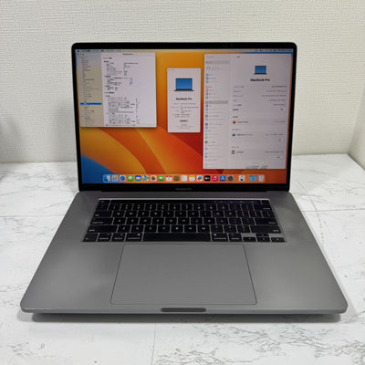 【美品】【初期不良1週間対応】MacBook Pro 16インチ / 2019 / Core i9 9980HK / 32GB / 1TB 191352