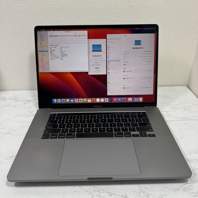 【シール跡あり】【初期不良1週間対応】MacBook Pro 16インチ / 2019 / Core i9 9980HK / 64GB / 1TB 191398