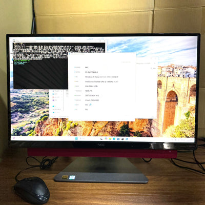 【美品】【初期不良1週間対応】NEC LAVIE Desk All-in-one DA770/KAR 一体型PC / Core i5 8250U / 8GB / 2TB 000447