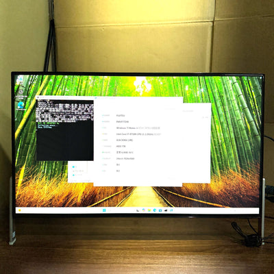 【良品】【初期不良1週間対応】Fujitsu ESPRIMO FH77/D1 一体型PC / 24インチ / Core i7 8750H / 8GB / 1TB 000428