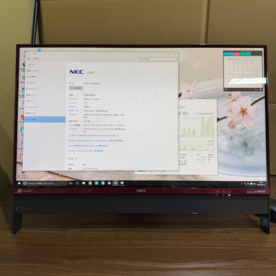 【良品】【初期不良1週間対応】NEC LAVIE Desk All-in-one DA370/DA 一体型PC / 23.8インチ / Celeron 3855U / 8GB / 512GB 185127