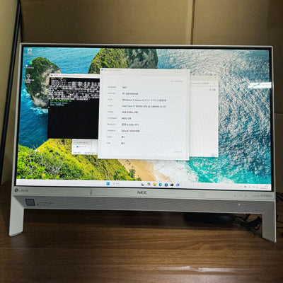 【良品】【初期不良1週間対応】NEC LAVIE Desk All-in-one DA700/KAW 一体型PC / Core i7 8550U / 4GB / 1TB 000013