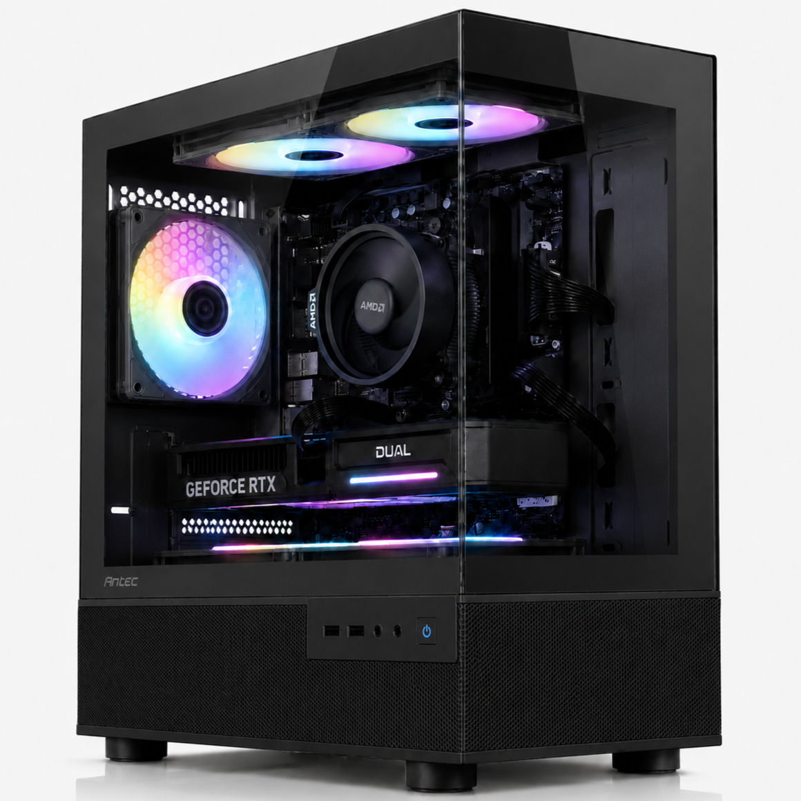 RTX5060搭載ゲーミングPC Ryzen 5 5500｜CX200M BK｜TITAN GAMING