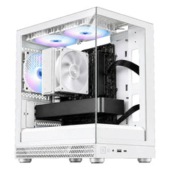 Radeon AI PRO R9700 32GB Ryzen 7 7700 DDR5 16GB NVMe SSD 512GB【AI PC】【新品】【AQUA UNO ホワイト】の外観