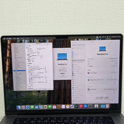 【良品】【1週間保証】Apple MacBook Pro 16 2021 / M1 Max / RAM 32GB / SSD 1TB / GPU32コア / 充放電回数 : 263 ⑦