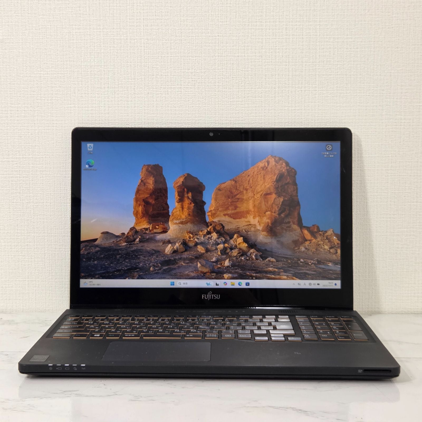 【訳アリ】富士通 FMVA77SB / Core i7-4712HQ / メモリ12GB / SSD256GB / Windows 11 / 高性能ノートPC（FMVA77SB）⑯