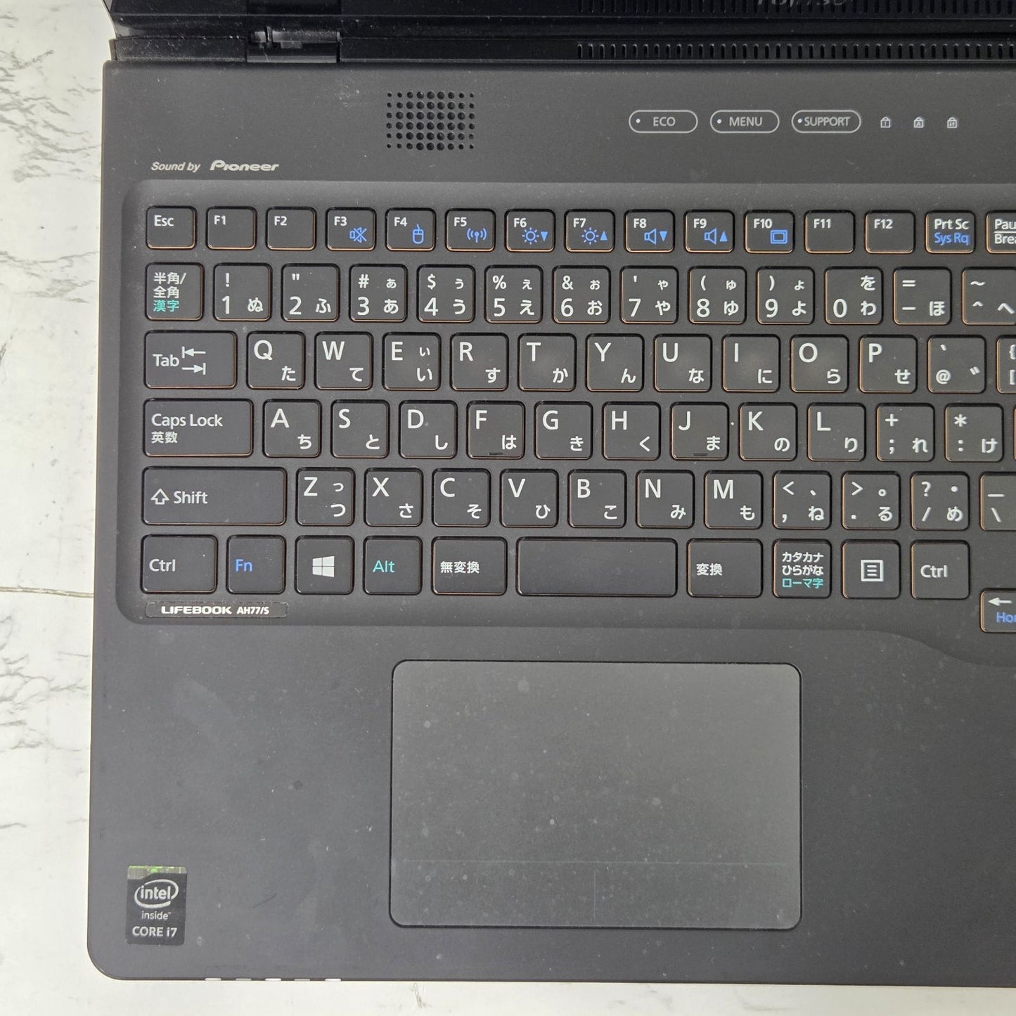 【訳アリ】富士通 FMVA77SB / Core i7-4712HQ / メモリ12GB / SSD256GB / Windows 11 / 高性能ノートPC（FMVA77SB）⑯