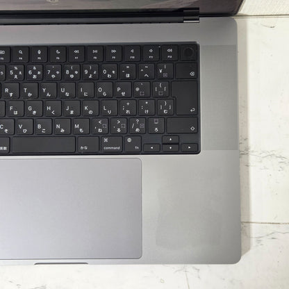 【1週間保証】Apple MacBook Pro 16 2021 / M1 Max / RAM 32GB / SSD 1TB / GPU32コア / 充放電回数 : 212 ⑱