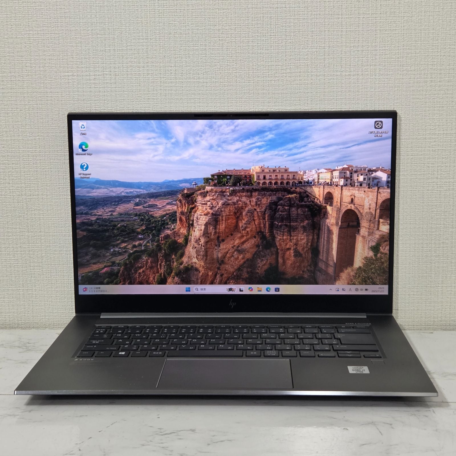 【1週間保証】HP ZBook Studio G7 / Core i7-10850H / メモリ32GB / SSD1TB / RTX 3000 / Windows 11 / モバイルワークステーション（ZBook Studio G7）