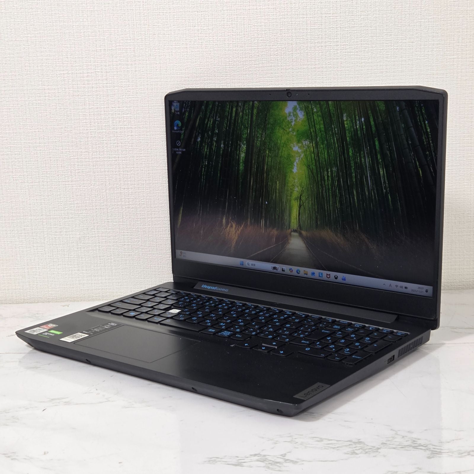 【キー欠損】【1週間保証】Lenovo IdeaPad Gaming 3 15IMH05 / Core i7-10750H / メモリ8GB / SSD256GB＋HDD1TB / GTX 1650 / Windows 11 / ゲーミングノート