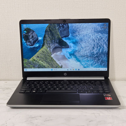 【美品】【1週間保証】HP Laptop 14-dk / AMD Ryzen 3 3200U / メモリ8GB / SSD256GB / Radeon Vega Graphics / 14インチFHD