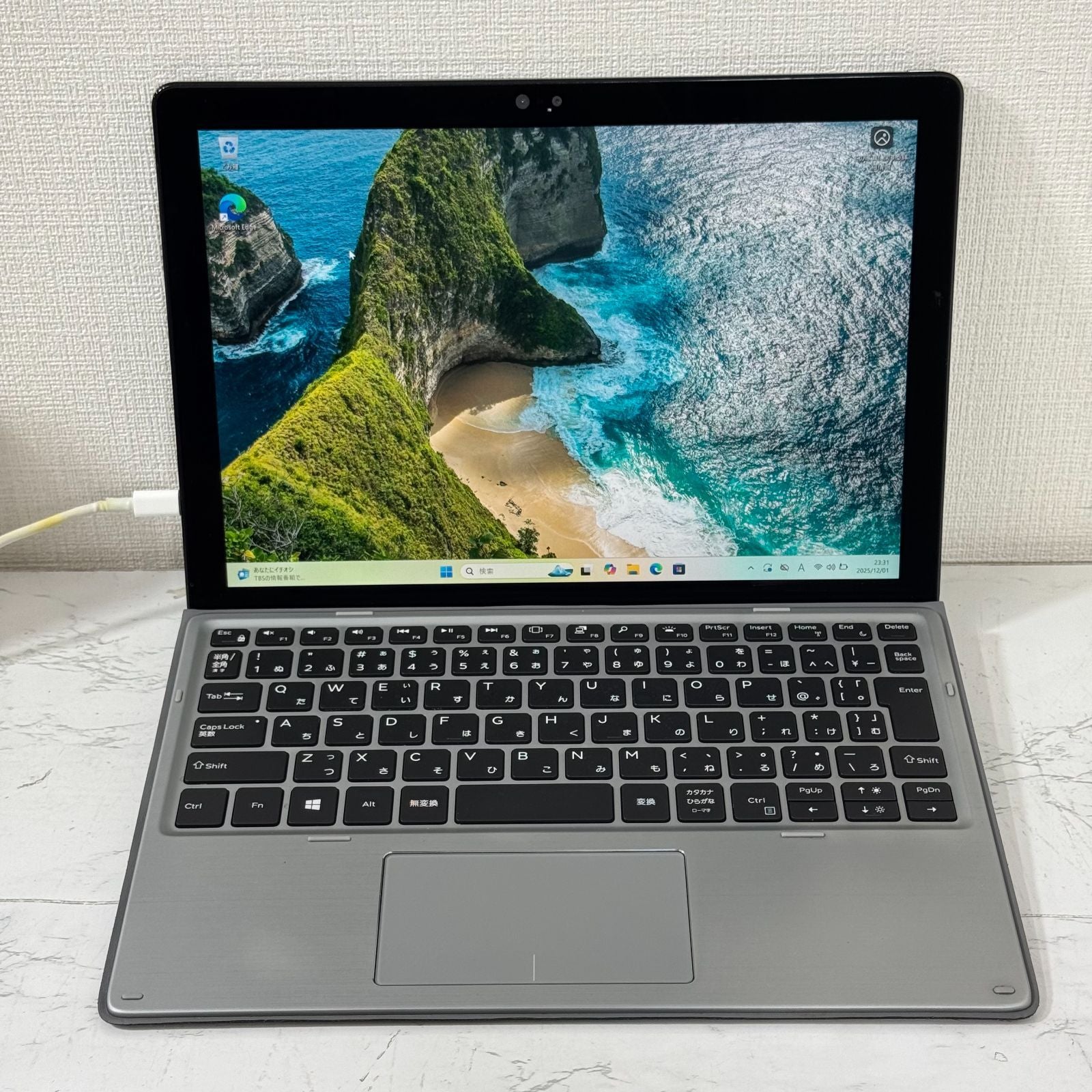 【タブレットPC】【1週間保証】Dell Latitude 7200 2-in-1 / Core i5-8265U / 8GB / SSD256GB / UHD620 / Windows 11 Pro / 12.3インチFHD