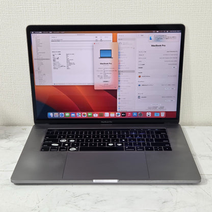 【1週間保証】MacBook Pro 15-inch 2018 / Core i9（2018） / 32GB / SSD1TB / Radeon Pro 560X 4GB / 充放電406回