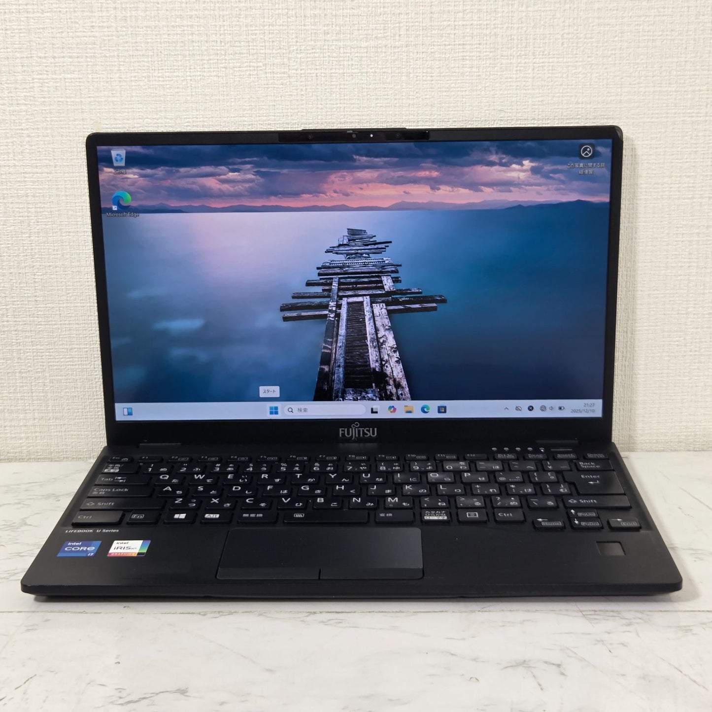 【良品】【1週間保証】Fujitsu / i7-1185G7 / 16GB / 256GB / 13.3インチ / Win11