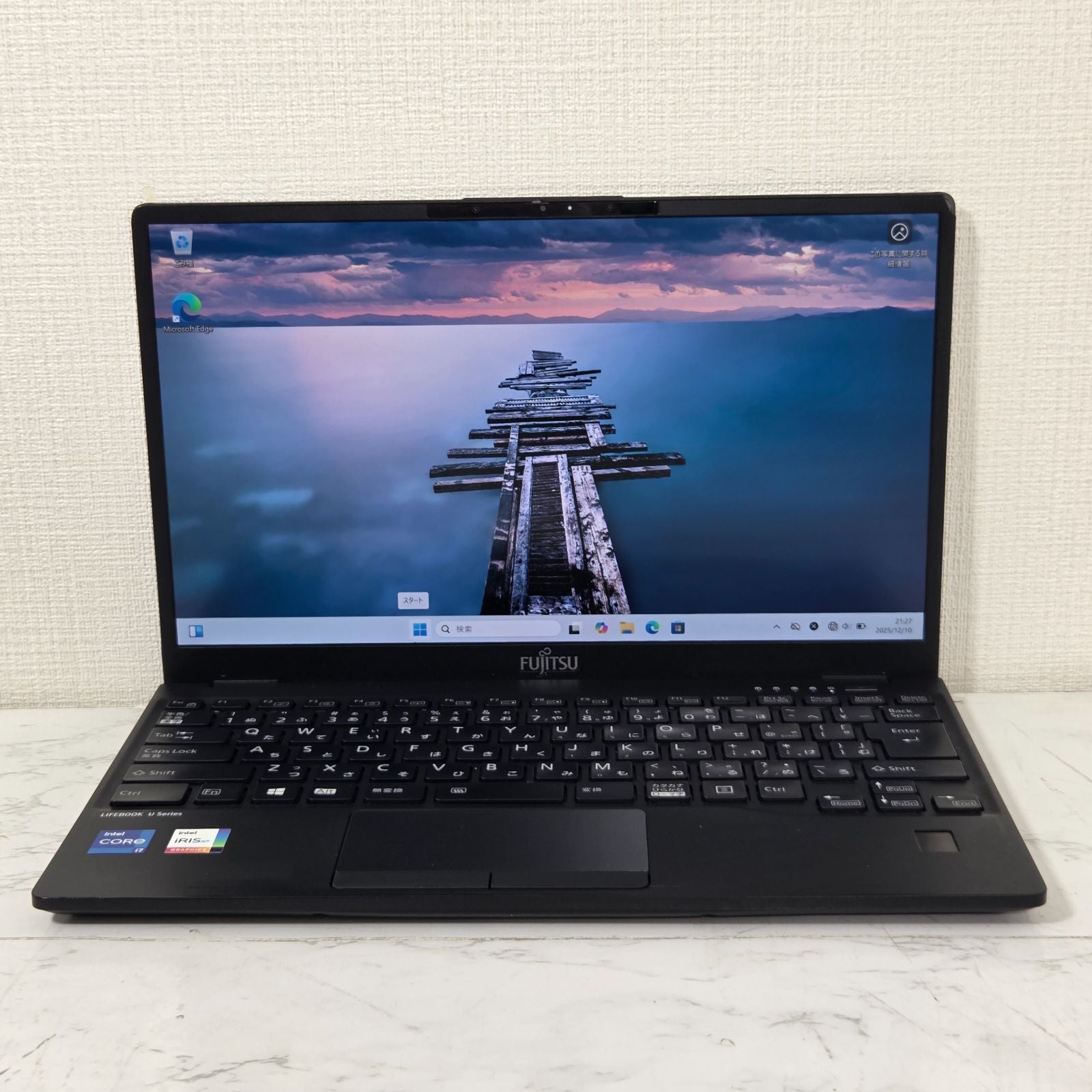 【良品】【1週間保証】Fujitsu / i7-1185G7 / 16GB / 256GB / 13.3インチ / Win11
