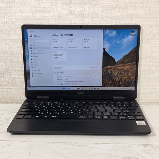 【良品】【1週間保証】NEC / i5 10210Y / 8GB / 256GB / 12.5インチ / Win11