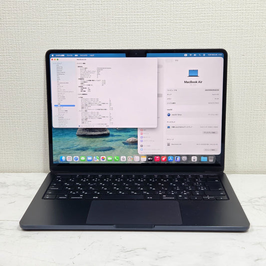 【傷あり】【1週間保証】MacBook Air 14インチ / 2022 / M2 / 16GB / 512GB