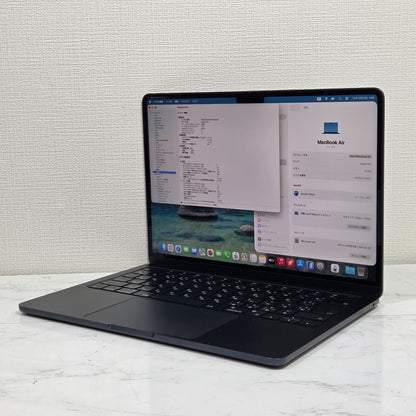 【傷あり】【1週間保証】MacBook Air 14インチ / 2022 / M2 / 16GB / 512GB