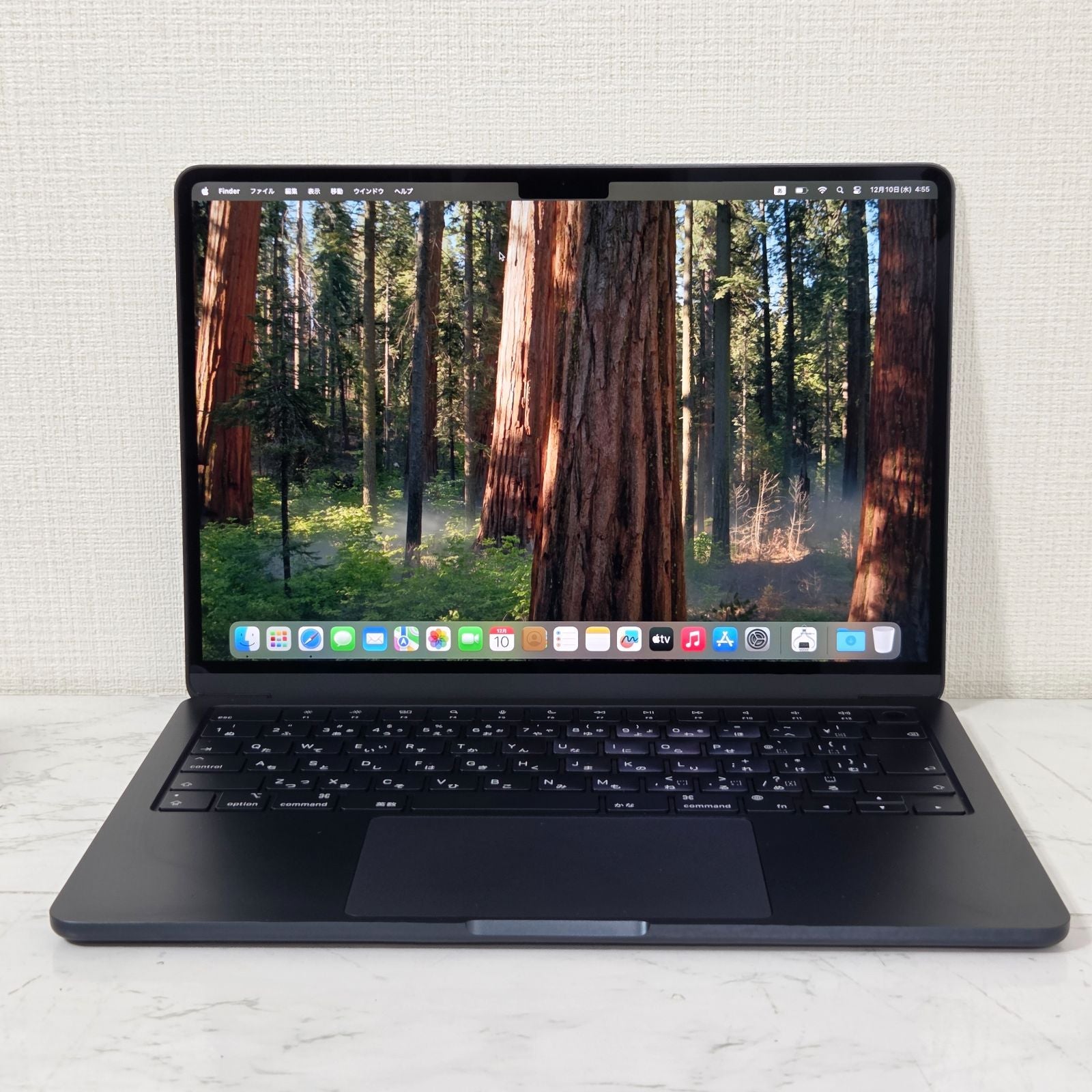 【良品】【1週間保証】MacBook Air 13.6インチ 2022 / Apple M2 / 8GB / SSD256GB / 充放電96回 / 最大容量89%