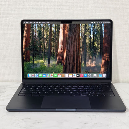 【良品】【1週間保証】MacBook Air 13.6インチ 2022 / Apple M2 / 8GB / SSD256GB / 充放電96回 / 最大容量89%