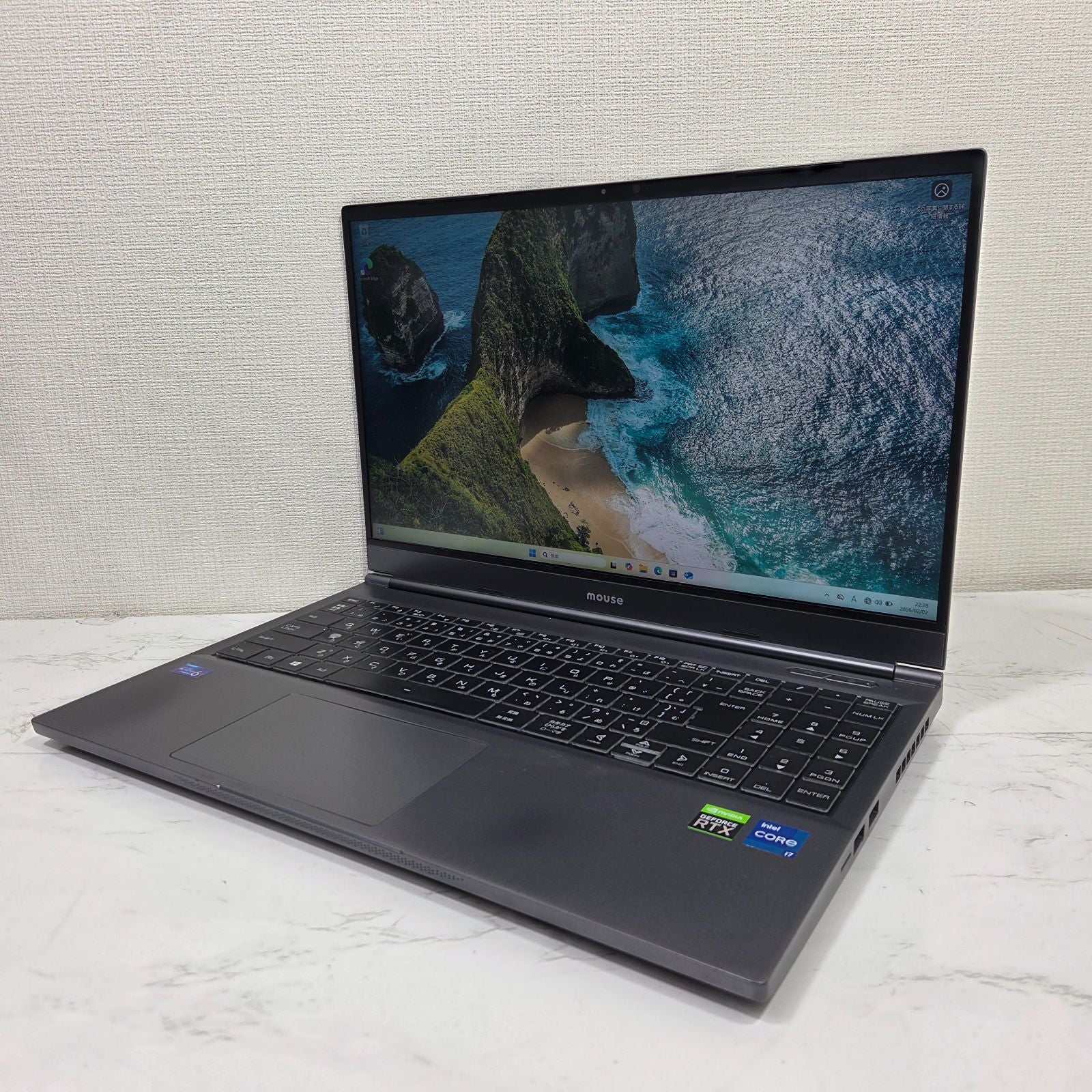 【良品】【1週間保証】mouse DAIV 5N / Core i7 11800H / 32GB / 1TB / RTX3060 / Win11 000736