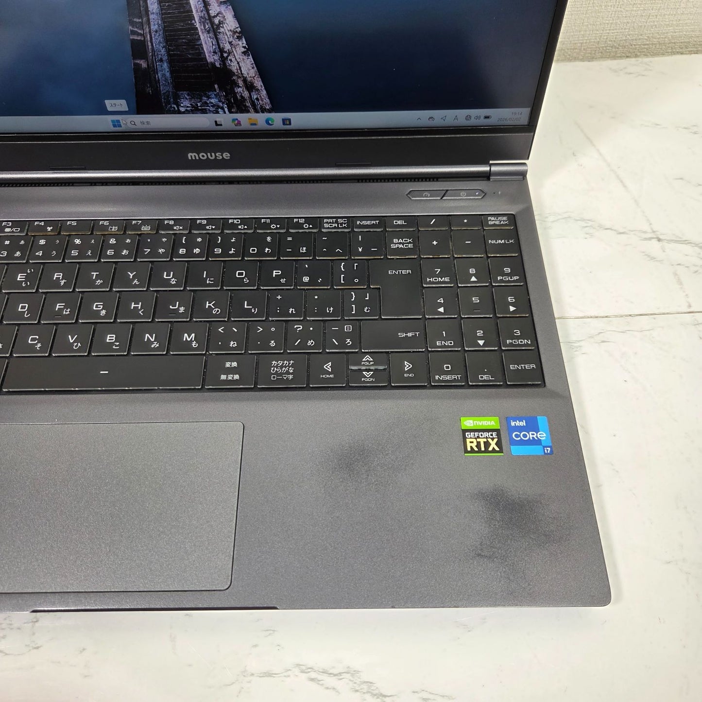【良品】【1週間保証】mouse DAIV 5N / Core i7 11800H / 32GB / 1TB / RTX3060 / Win11 000737
