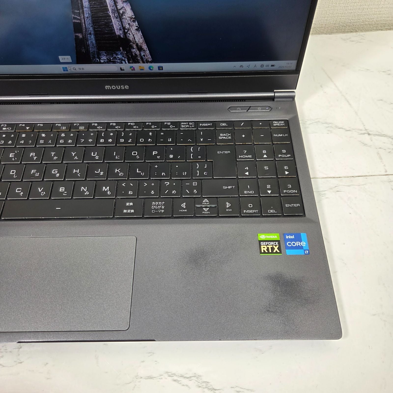 【良品】【1週間保証】mouse DAIV 5N / Core i7 11800H / 32GB / 1TB / RTX3060 / Win11 000737