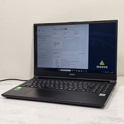 【美品】【1週間保証】mouse K5 / Core i7 10750H / 16GB / 1TB / MX350 / Win11 000552