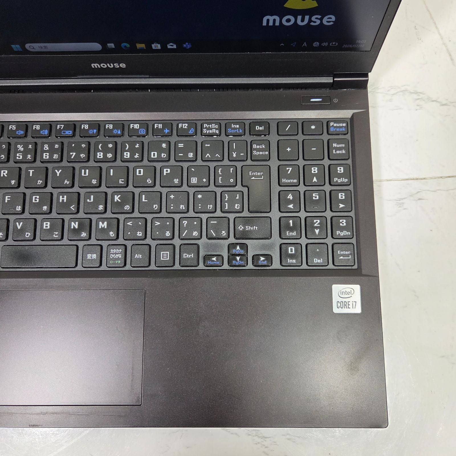 【美品】【1週間保証】mouse K5 / Core i7 10750H / 16GB / 1TB / MX350 / Win11 000552