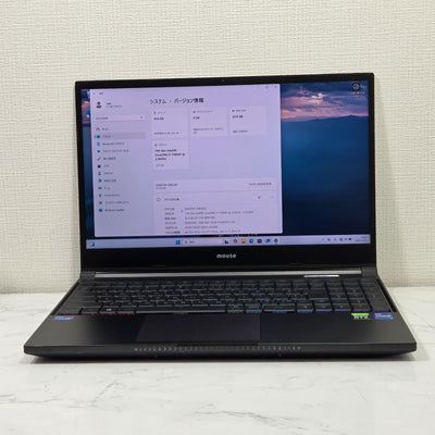 【美品】【初期不良1週間対応】mouse G-Tune H5 / Core i7 11800H / 32GB / 1TB / RTX3070 / Win11 000551