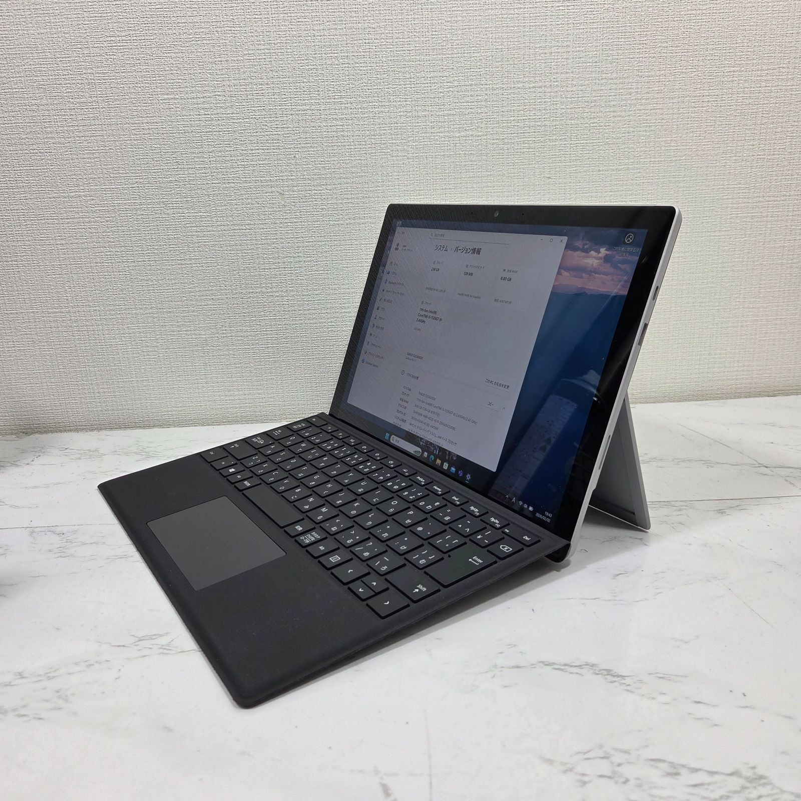 【良品】【1週間保証】Surface Pro 7+ / Core i5 1135G7 / 8GB / 256GB / Win11 002554