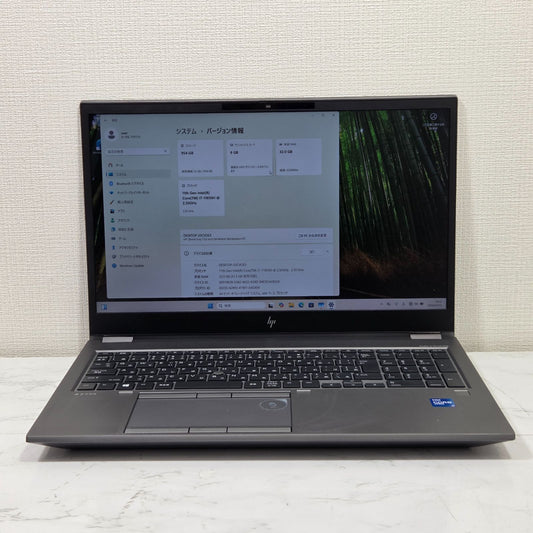 【良品】【1週間保証】HP ZBook 15 G8 / Core i7 11850H / 32GB / 1TB / A3000 / Win11 001355