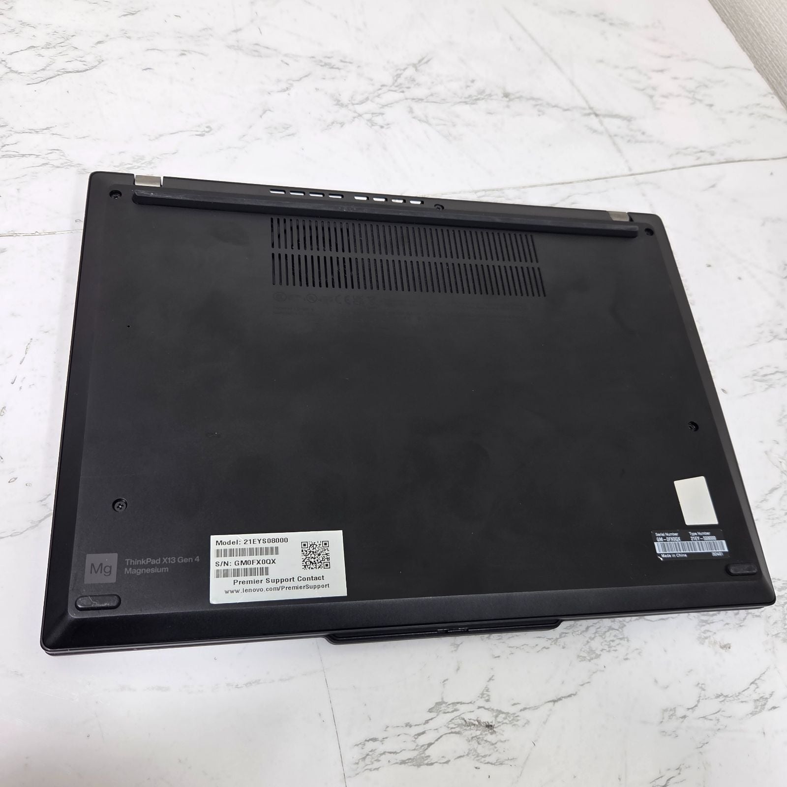 【美品】【1週間保証】lenovo ThinkPad X13 Gen4 / Core i5 1335U / 16GB / 256GB / Win11 001129