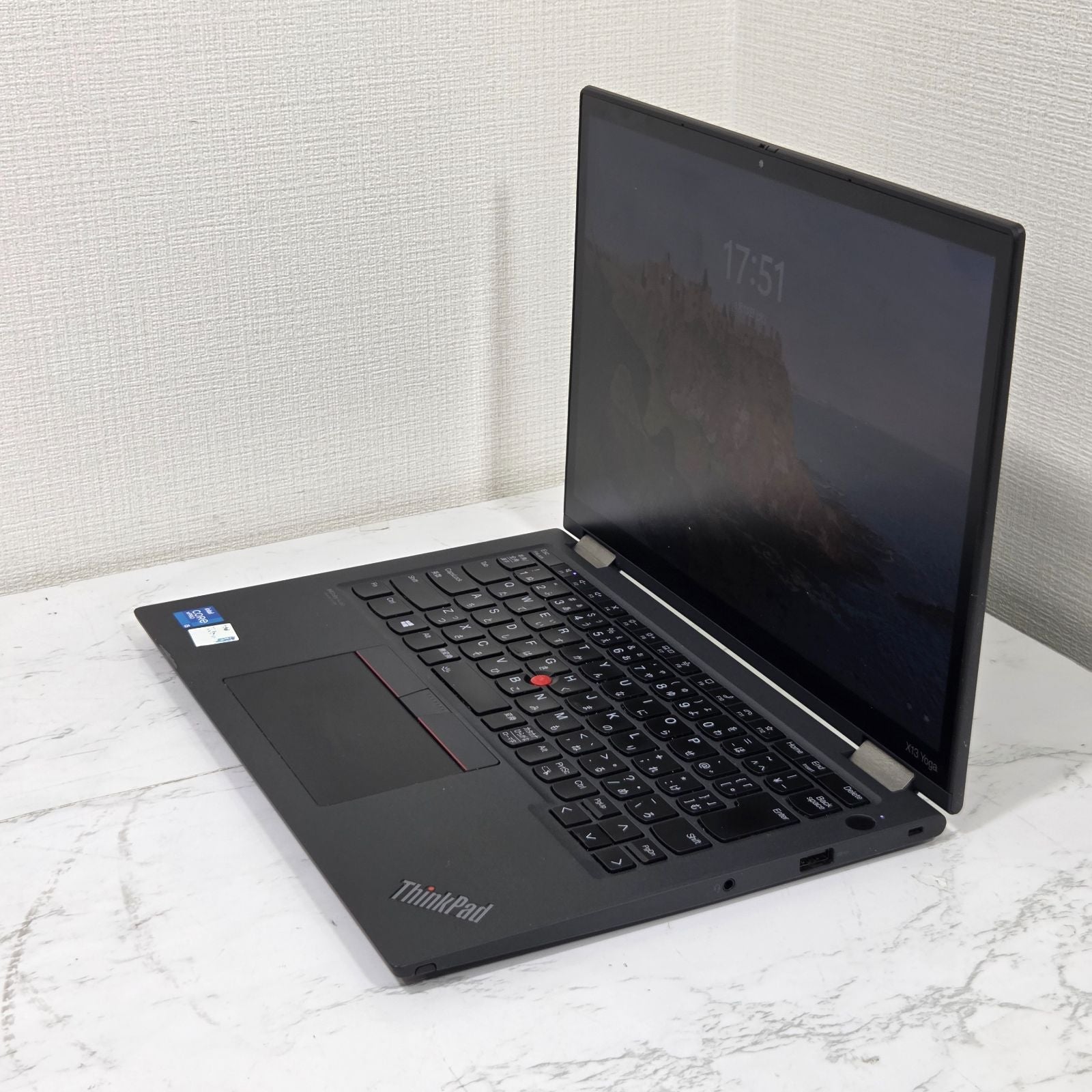【良品】【1週間保証】lenovo X13 Yoga Gen2 / Core i5 1145G7 / 16GB / 256GB / Win11 000973
