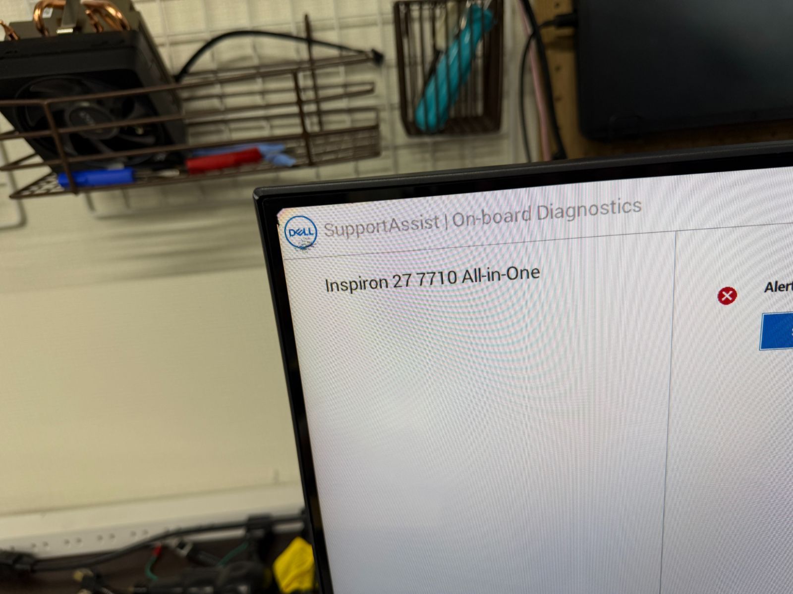 【ジャンク】Dell Inspiron 27 7710 All-in-One / Core i7-1255U / 27インチ 液晶不良・部品欠品