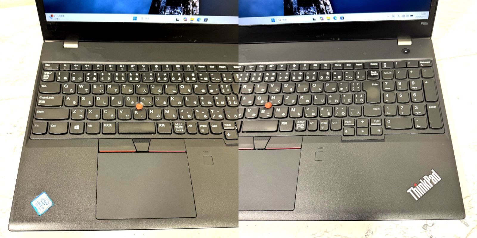 【良品】【1週間保証】Lenovo / Core i7 8550U / 8GB / 128GB / P500 001810