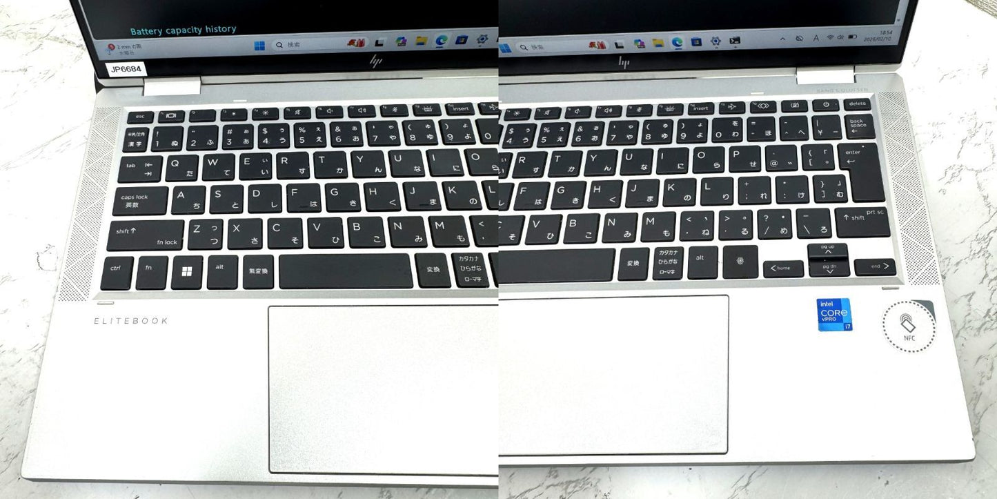 【良品】【1週間保証】HP / Core i7 1185G7 / 16GB / 256GB / 360度対応 000941
