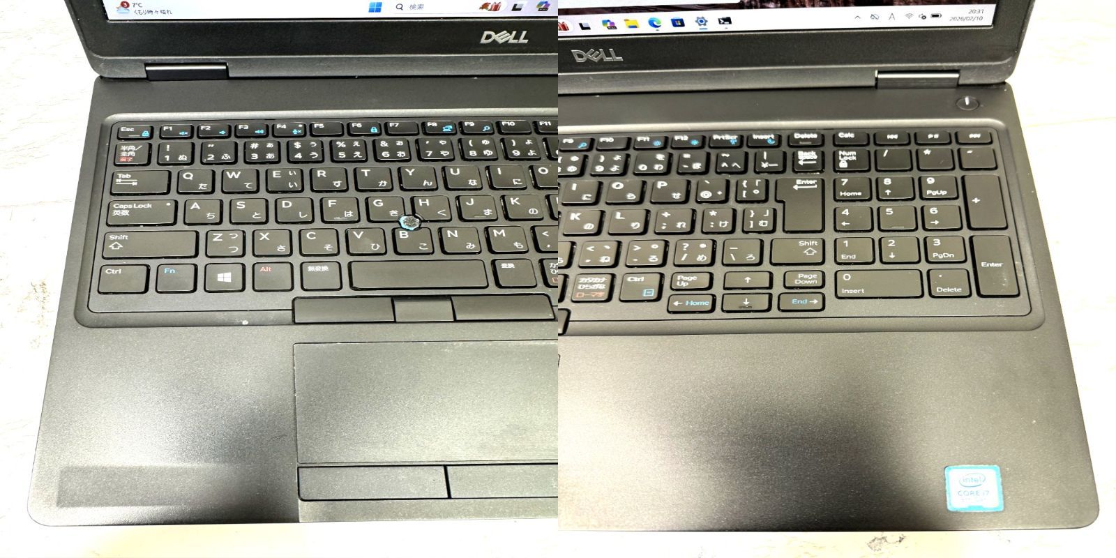 【美品】【1週間保証】DELL / Core i7 8650U / 16GB / 512GB 000129