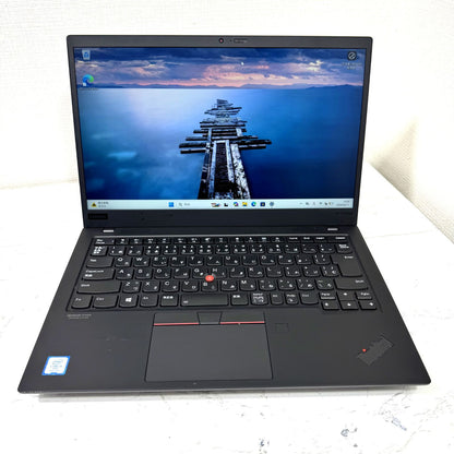 【美品】【1週間保証】Lenovo X1 Carbon 2019 / Core i5 8365U / 8GB 000764