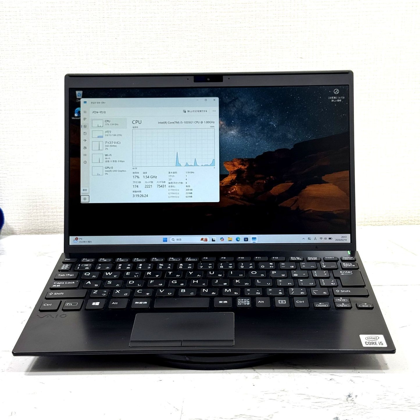 【良品】【1週間保証】VAIO Pro PJ / Core i5 1035G1 / 16GB / 512GB 001022