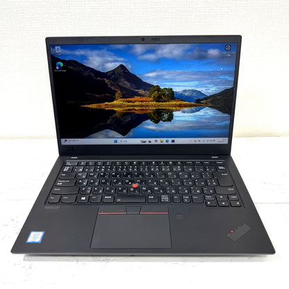 【美品】【1週間保証】Lenovo X1 Carbon 2019 / Core i5 8365U / 8GB 000763