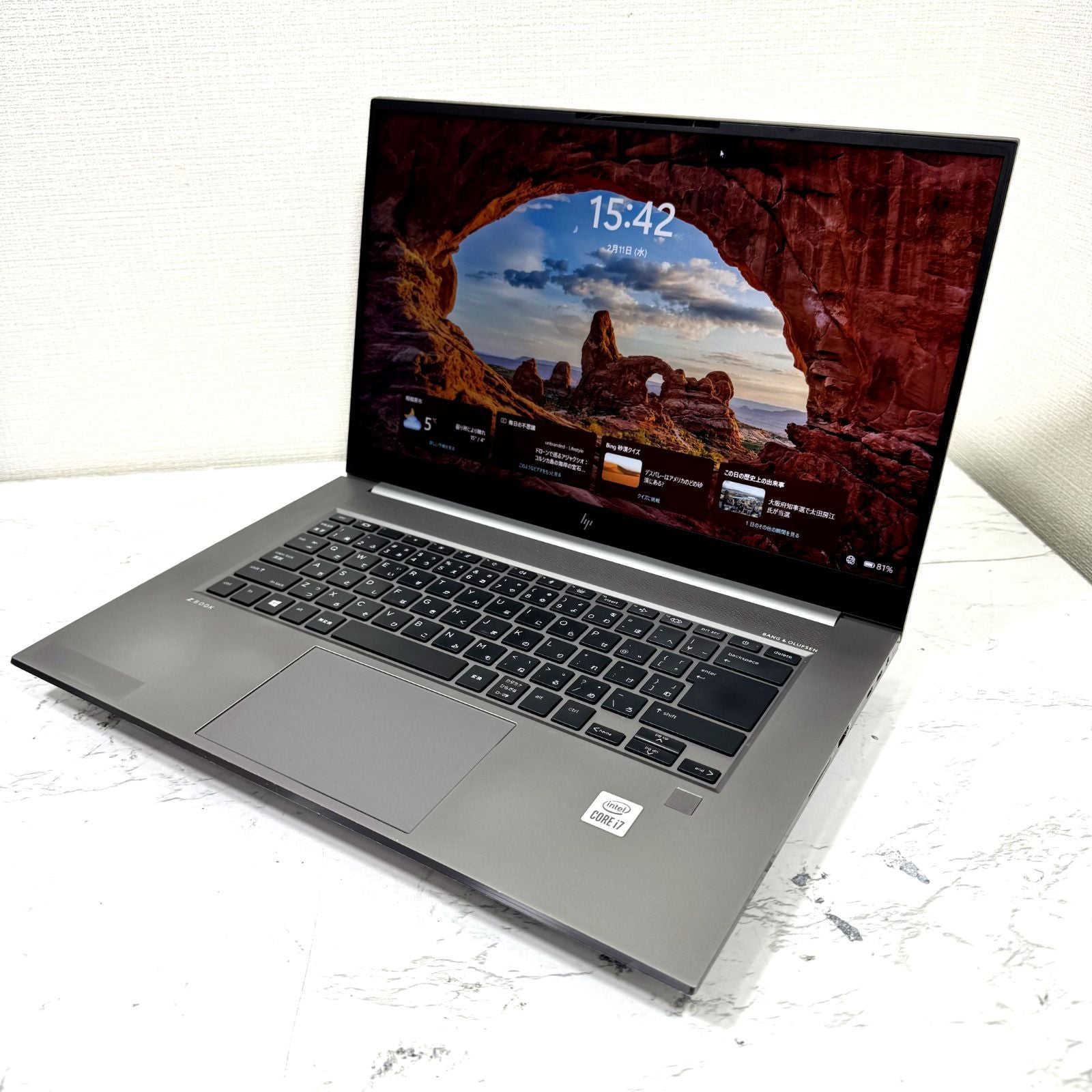 【美品】【1週間保証】HP ZBook / Core i7 10750H / 32GB / 512GB /T1000 001655