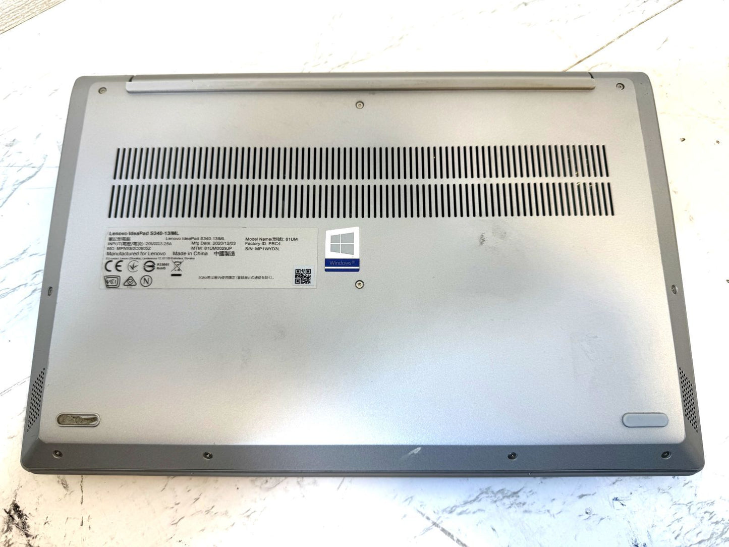 【傷あり】【1週間保証】Lenovo / Core i5 10210U / 8GB / 512GB 113509