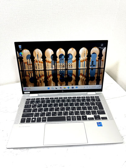 【良品】【1週間保証】HP / Core i7 1185G7 / 16GB / 256GB / 360度対応 000940